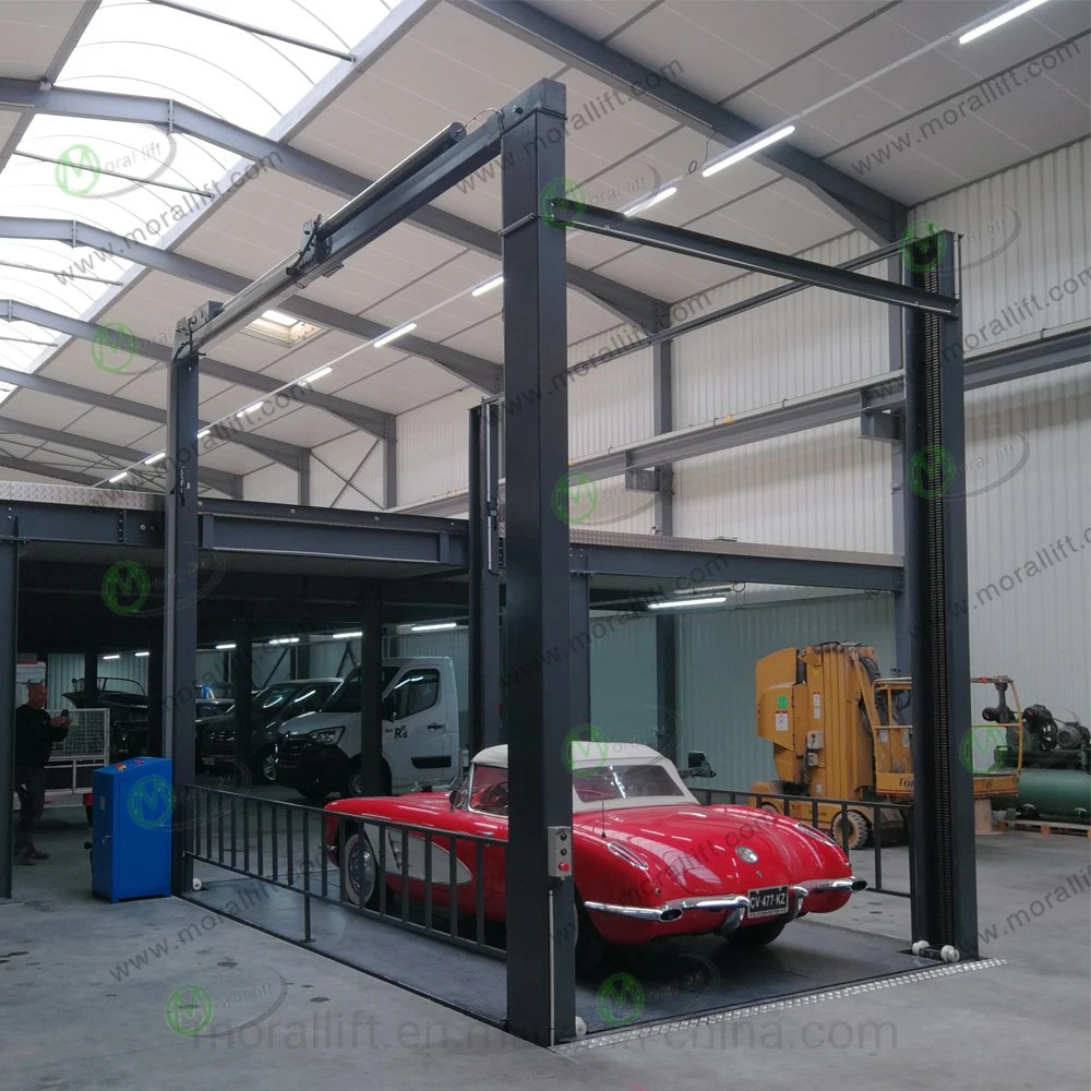 2 Level Garage Parking Car Lift
