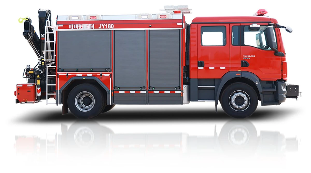 Fire-Fighting Machinery Heavy Duty Emergency Rescue Fire Truck 200 PCS QC200 Zlf5390txfqc200 Heavy Duty Emergency Rescue Fire Vehicle