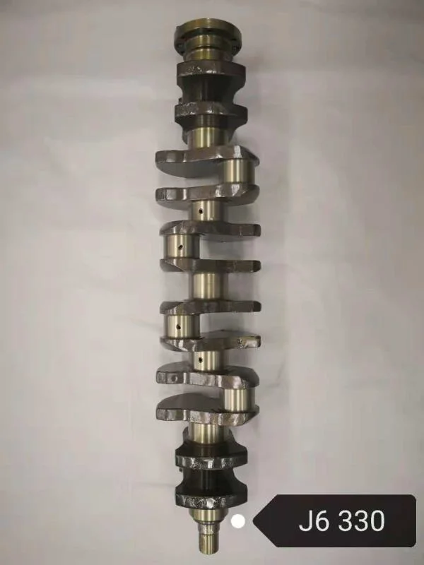 Custom Made OEM Auto Loader Engine Parts Crankshaft for Excavator