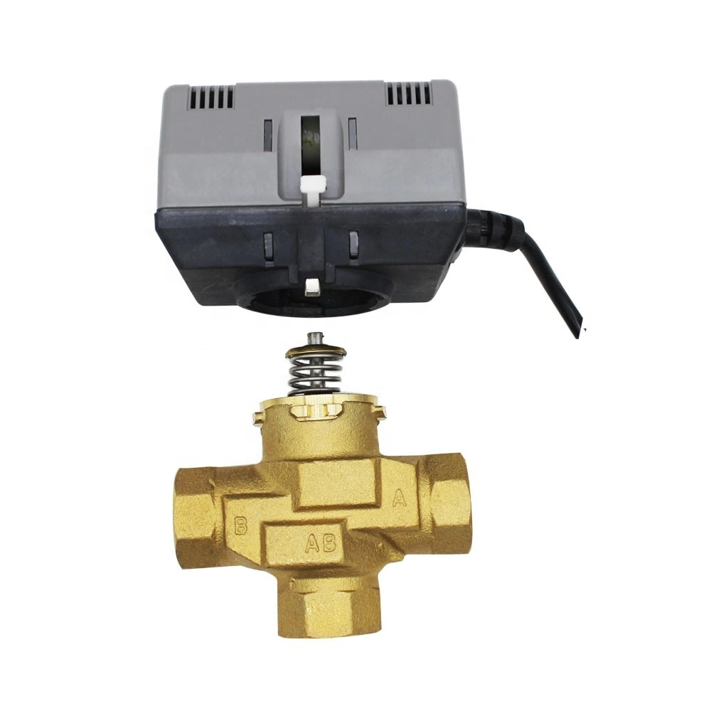 Válvula solenoide de 2 vías o 3 vías, zona motorizada Vc4043 Válvula para control de FCU SPST/SPDT V61