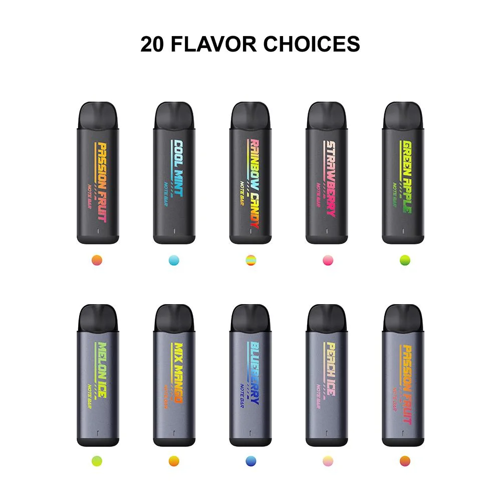 "Unique-Pod Shaped Mod Style Comfortable Hand Feel Cigarrillo Electronico 20 Fruit Flavor Electronic Cigarette