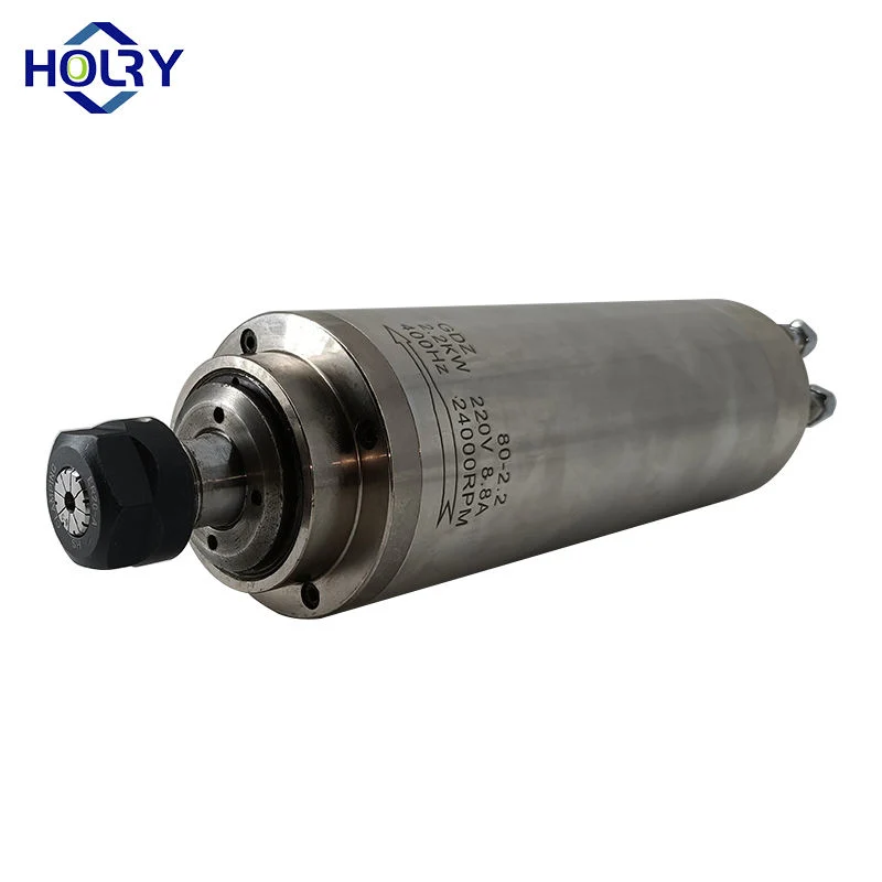 Er20 2.2kw Water Cooled Spindle Motor with Frequency Converter for Other Machine Tools Accessories