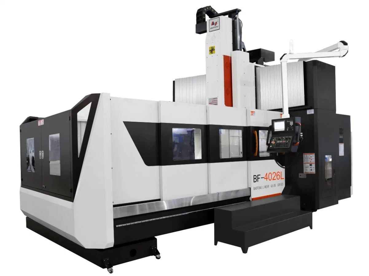 Станок фрезерный Baofeng CNC Фабрика 3-осевой гентри Центр Сверление резьбонарезной станок с двойной колонной с ЧПУ 5-осным стан