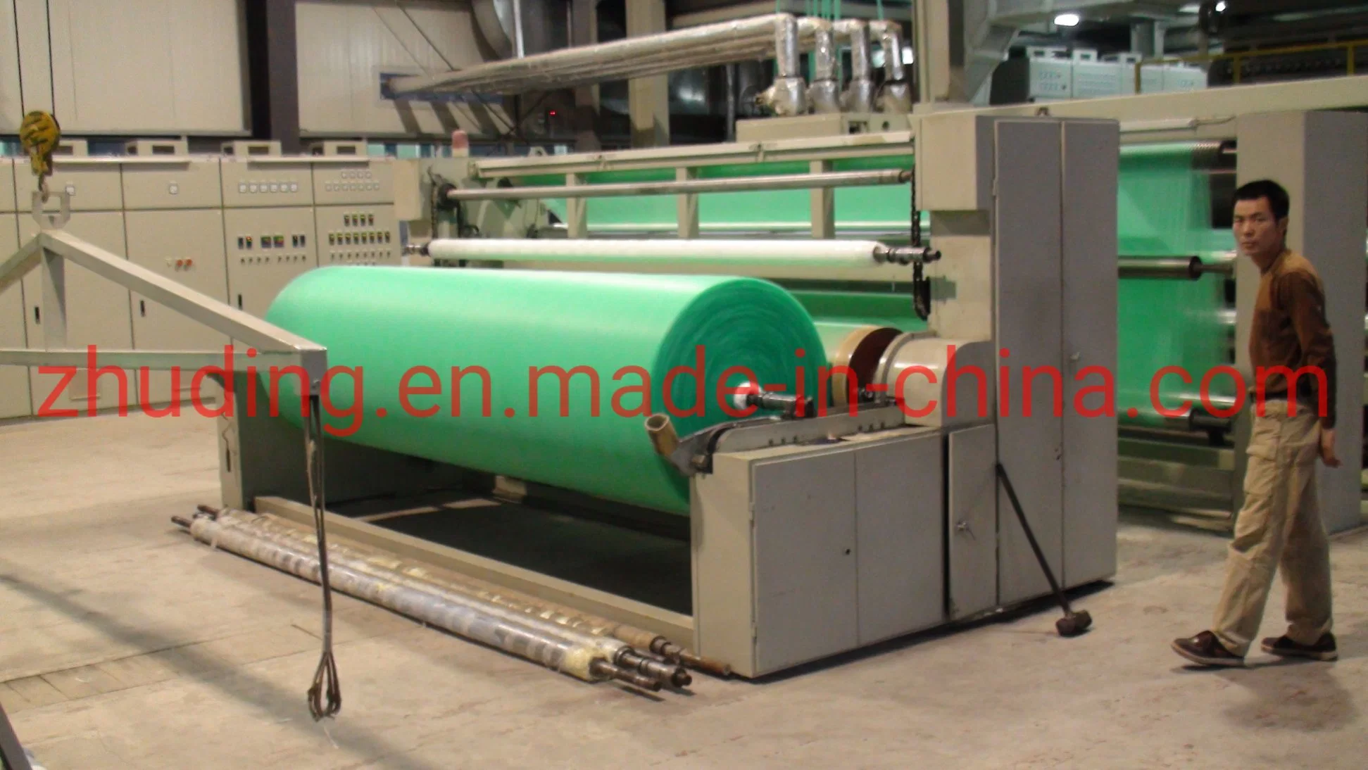 TNT Non-Woven Fabric for Table Cloth, Bags, Furniture Cover Fabric Making Machine