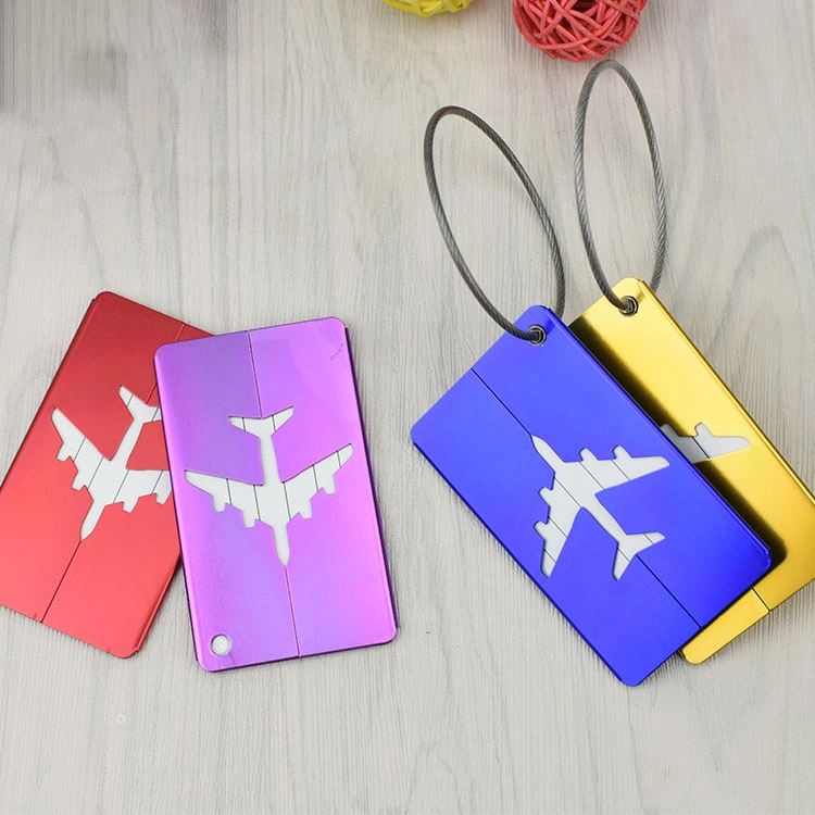 Promotion Costom Logo Standard Size PVC Owl One Piece Overnight Delivery Metal Luggage Baggage Tag