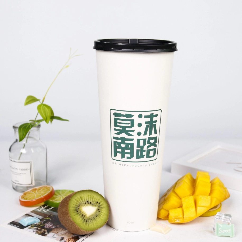 Impresos personalizados desechables de bebidas de café, té, vasos de papel de la Originales de fábrica