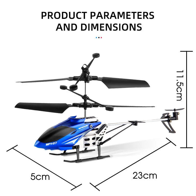 3.5 Channels RC Helicopter 2.4G LED Light Custom Logo Metal Remote Control Helicopter Toys RC Helicopter