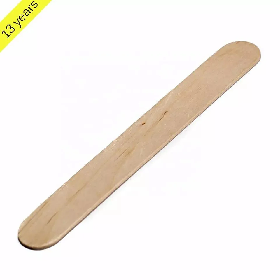 Disposable Bamboo Tongue Depressor Adult Size Child Size Wooden Tongue Depressor