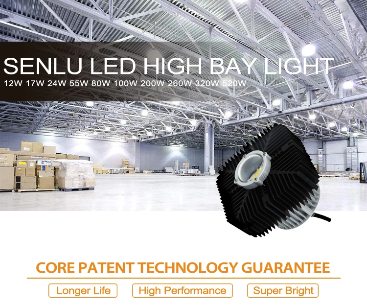 New Product/Modern/Cheap/Good Quality 50W/80W/100W/120W/150W/200W/300W/400W/500W/600W/1000W/1500W LED High Bay Light