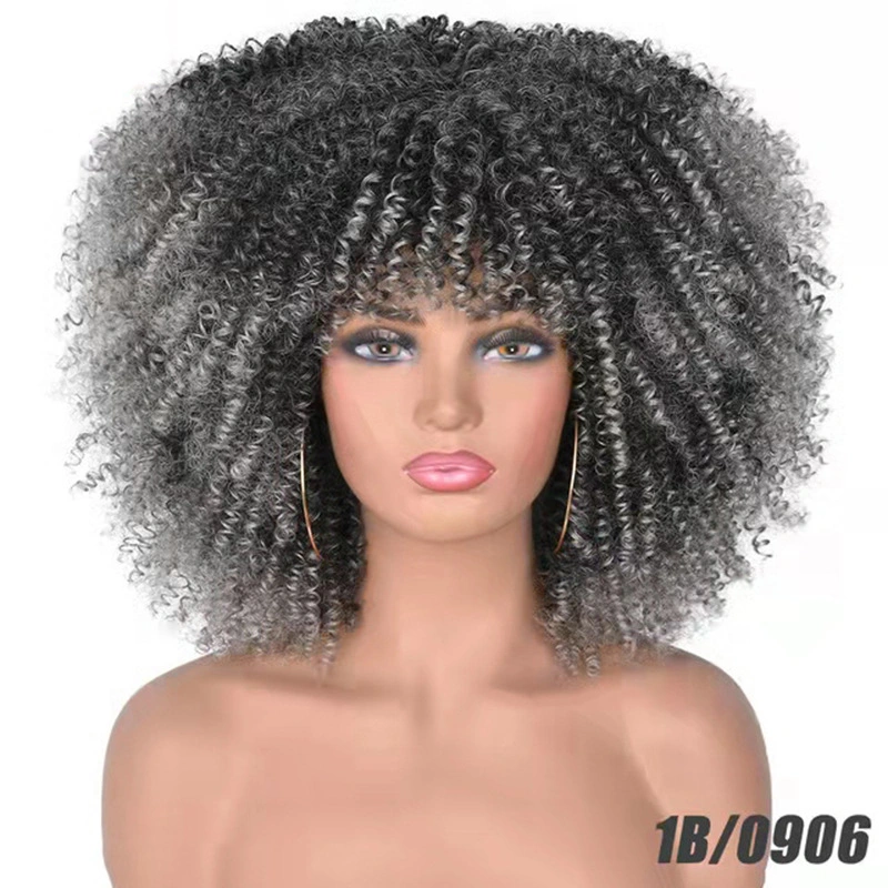 Venta caliente Arfo Curly Kinky Ombre Synthetic Hair Wigs