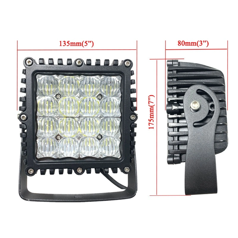 High Power Auto CREE LED Work Light 5.3 Inch 80W