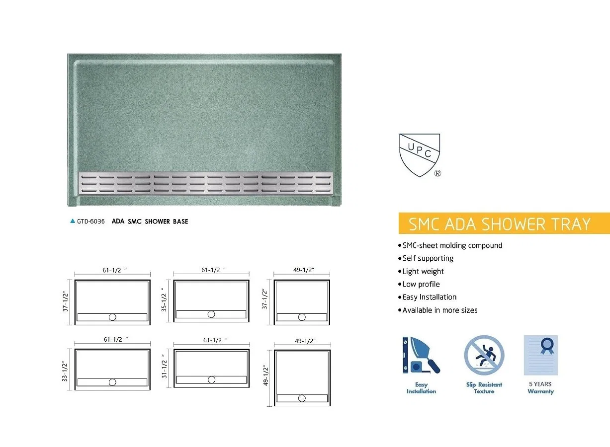 Душ Base/ ванной базы/ Base/ санитарных продовольственный/ душ лоток/ Kl-Gtd-6036