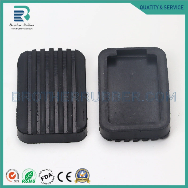 Factory OEM Made Anti-Skid Custom Portable Durable Foot Rest Rubber Pedal Pad