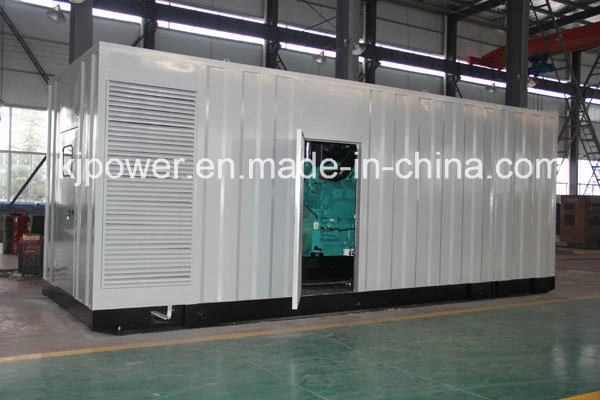 Soundproof Diesel Generating Powered by Cummins Engine (250kVA-1500kVA)