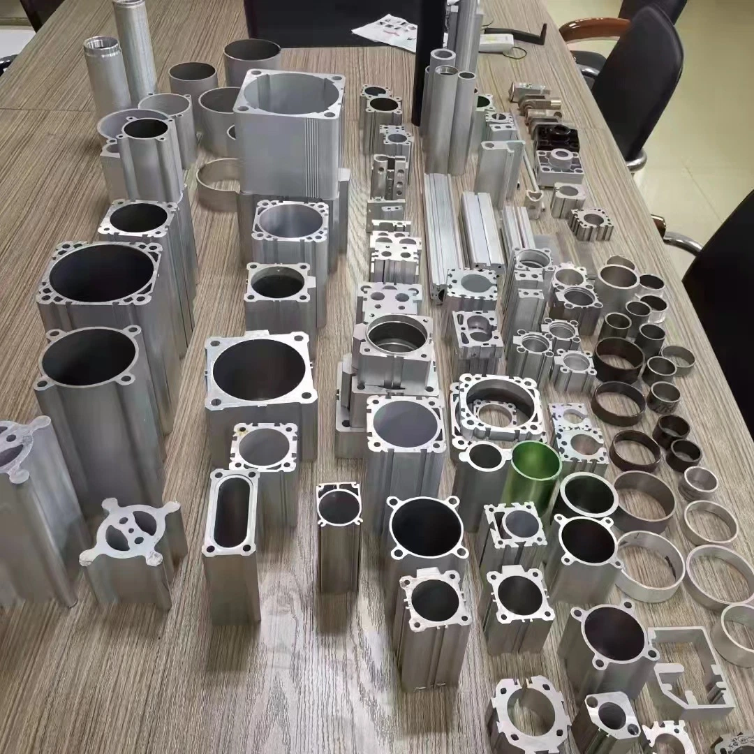 Customized CNC Machining Structure Parts Accessory Extruded Aluminum Cylinder Pipe Profile