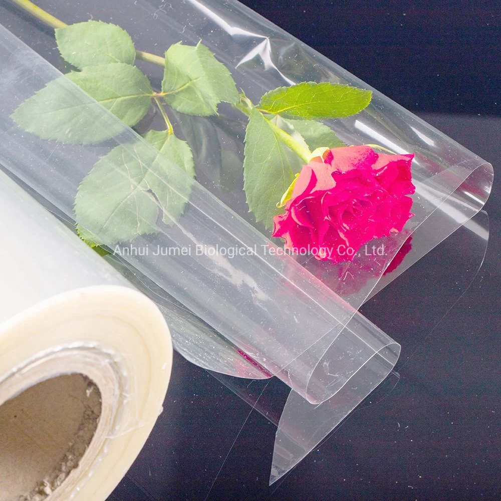 Compostable PLA Film Flower Packaging