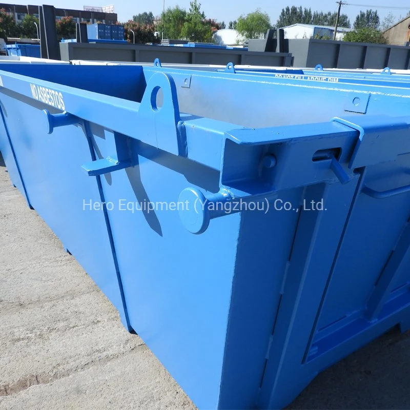 6m Outdoor Mobile Temporary Waste Chain Lift Skip Bins