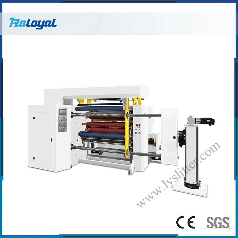 High Speed High Quality Paper Label Stock Slitting Rewinding Machine with CE