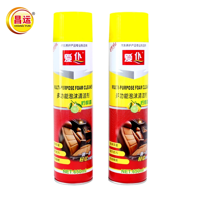 650ml Home and Car Cleaning Multi Purpose Car Foam Cleaner with Good Quality