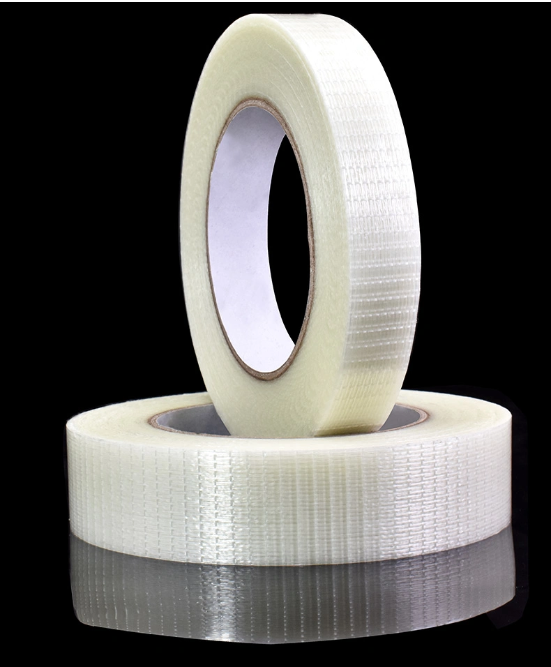Cross Weave Glass Fiber Filament Tape Fiberglass Reinforced Polyester Tape