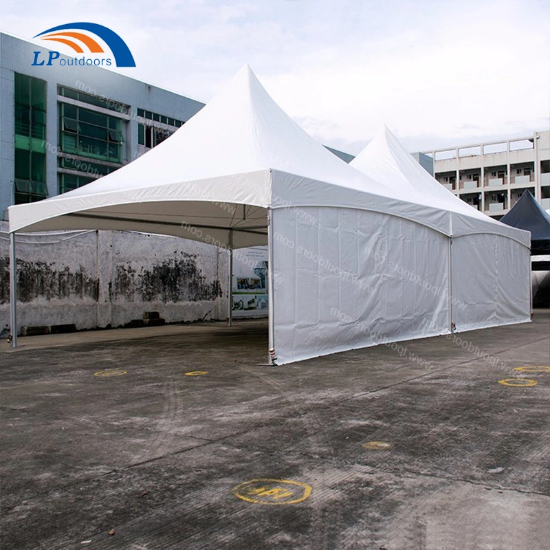 Tente supérieure de printemps à double pic de 6 x 12 m pour un événement sportif