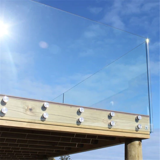 Popular Sale Stainless Steel Brushed Standoff/Patch Fitting Glass Railing/Balustrade