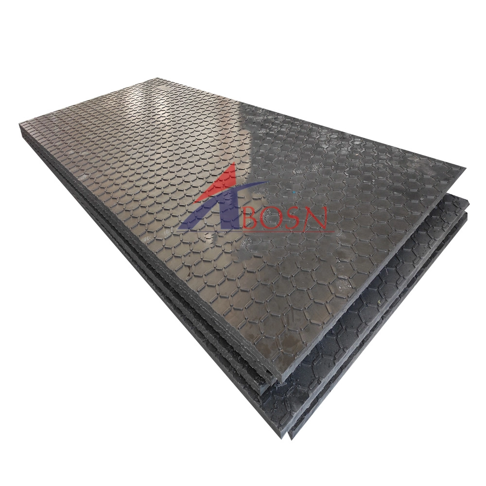 Factory Price Wear Resist 4X8 HDPE Polyethylene Portable Construction Ground Protection Mat