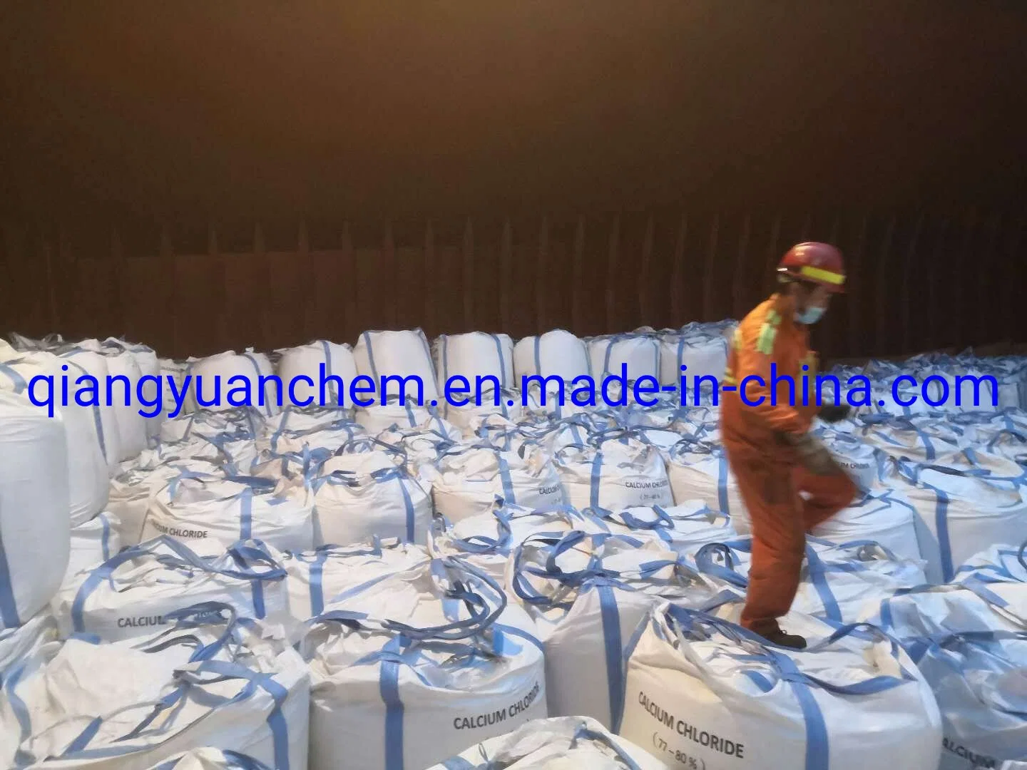 Industrial/Feed 74% Grade Cacl2 Dihydrate Calcium Chloride to Melt Snow