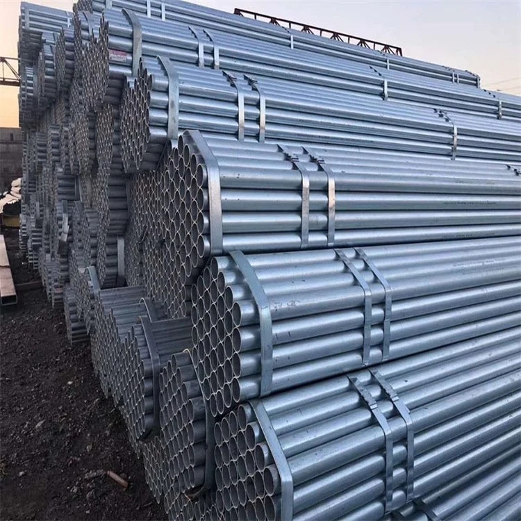 DN50 Galvanized Pipe Ready Stock DN80 Fire-Fighting Q235B Galvanized Steel Pipe