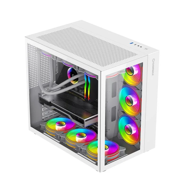 Carcasa de ordenador Gamemax Infinity Cube para construir una PC de juegos propia