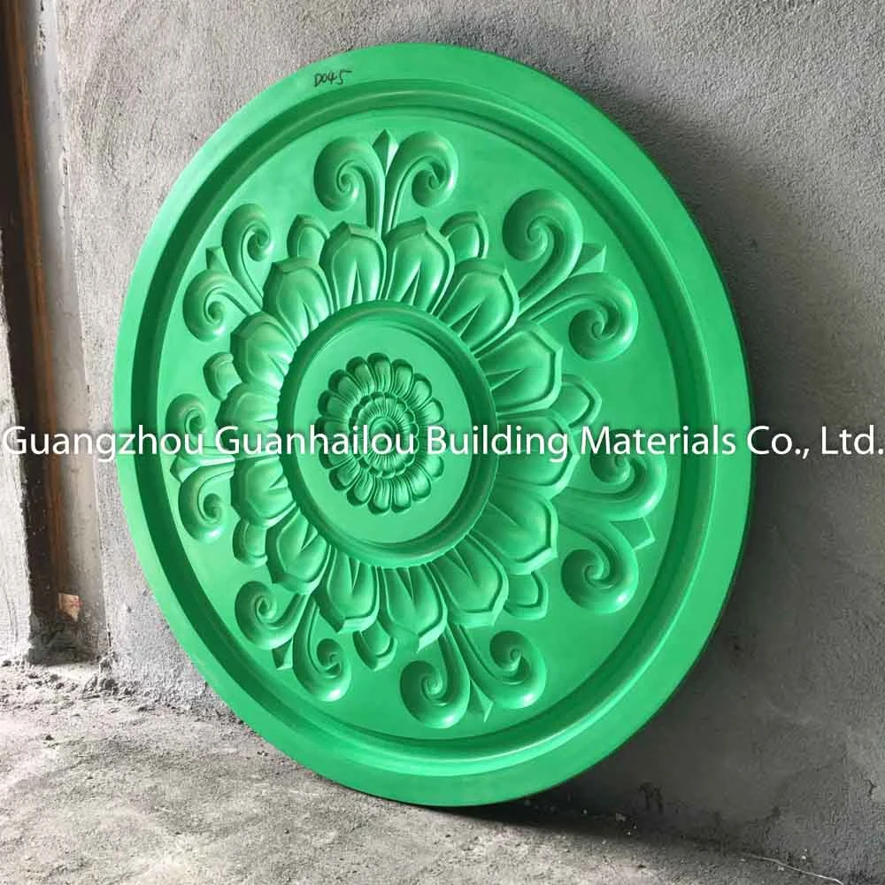 Serviceable Fiberglass Ceiling Rose Moulding