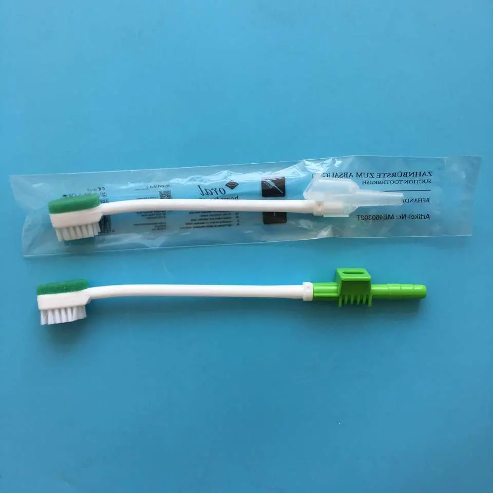 Surgical Consumable Oral Suction Cleaning System Sponge Toothbrush