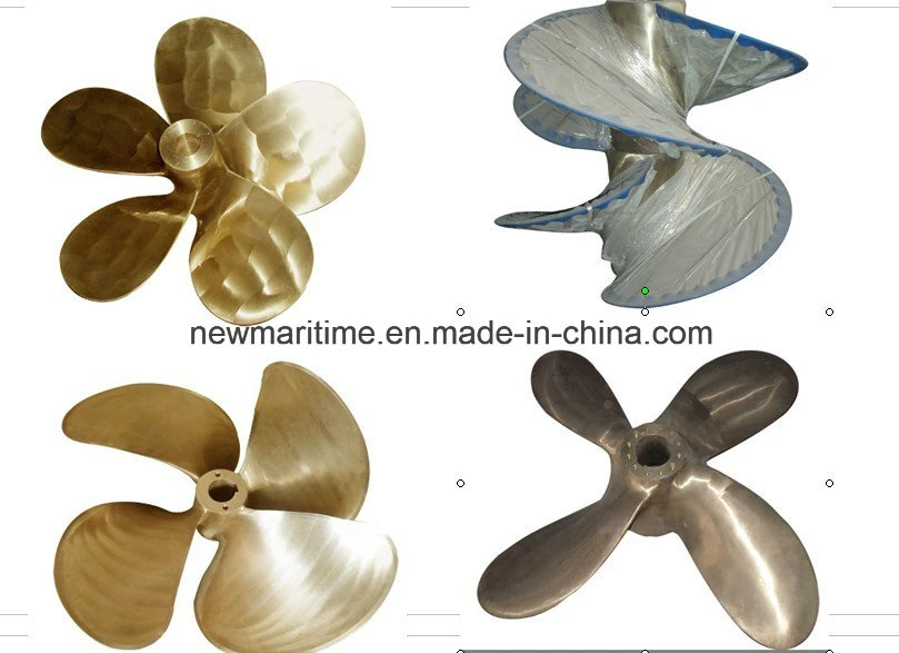 Five Blade High Speed Ship Copper Alloy Fixed Pitch Propeller