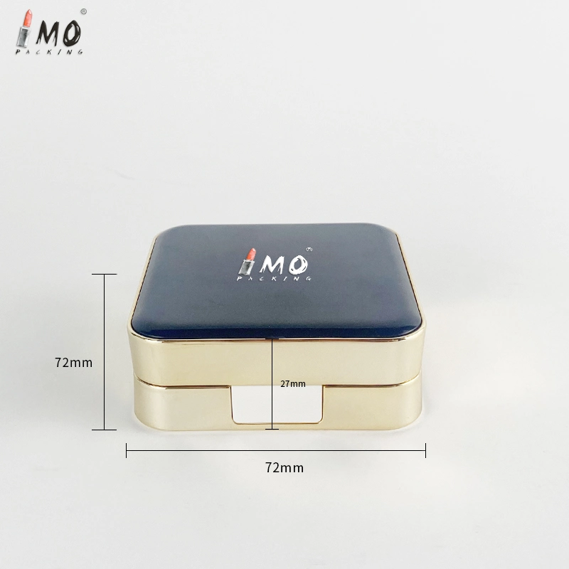 Wholesale/Supplier Factory Hot Sale Cosmetic Packaging Refillable Foundation Square Empty Pressed Compact Powder Case