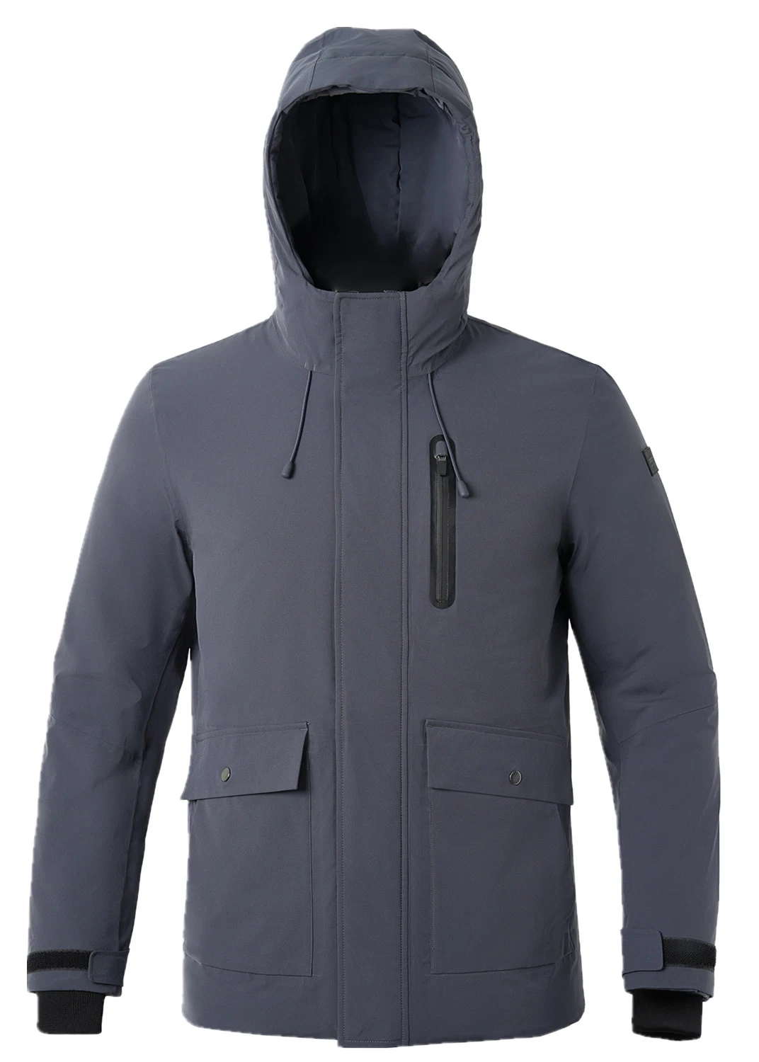 Nueva chaqueta Softshell Diseño Personalizado Ropa de trabajo de Invierno de hombre impermeable forrado de felpa Windproof Zip arriba Chaquetón polar