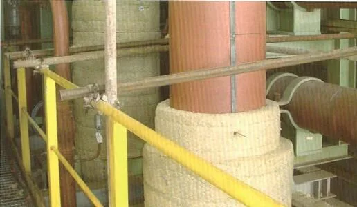 Rock Wool Pipe Thermal Insulation for Solar Water Heater Pipes