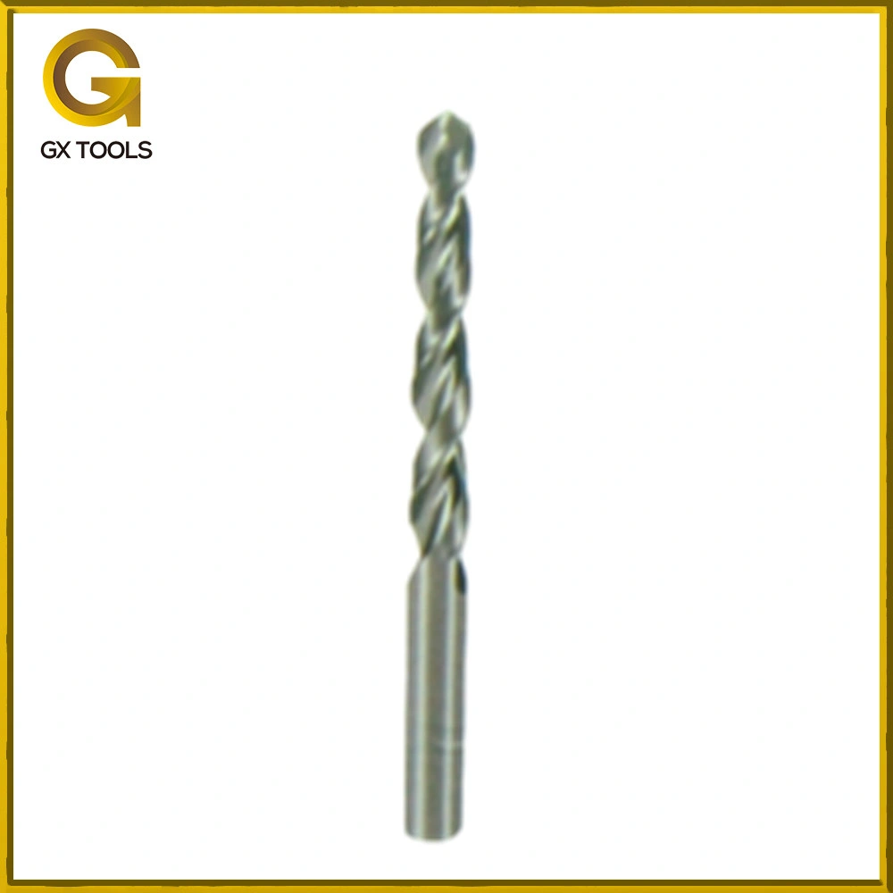 Solid Carbide Drill Hsse Twist Drill with Straight Shank for Drilling Aluminum