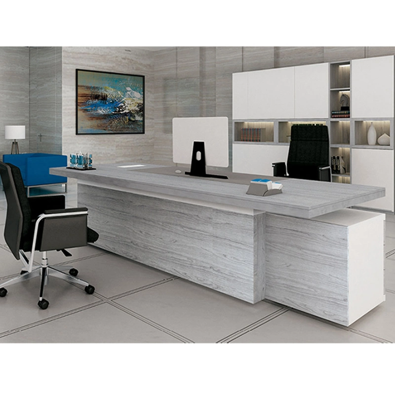 Famous Wooden Front Desk Office Reception Desk Office Furniture (HY-Q49)
