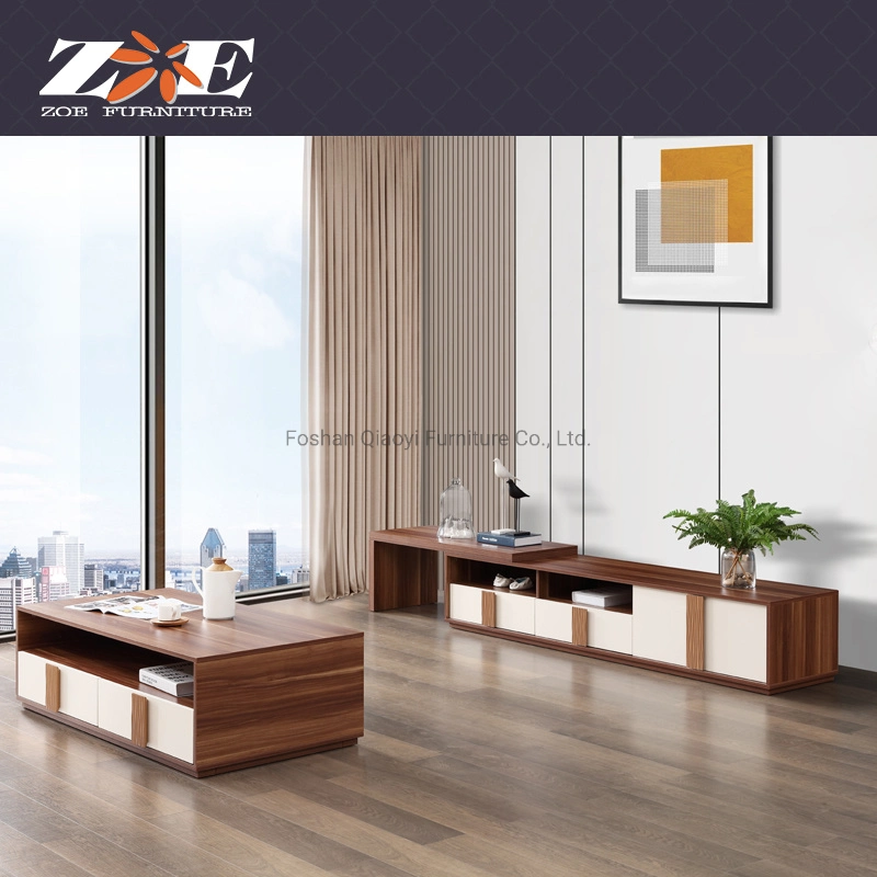 Modern Wooden Apartment Home Furniture Living Room MDF TV Cabinets Wall Unit TV Stands