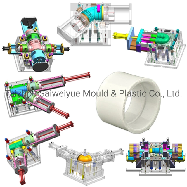 Pipe Fitting Injection Mold Piping Moulding Dwv PVC P Trap Plastic Mould