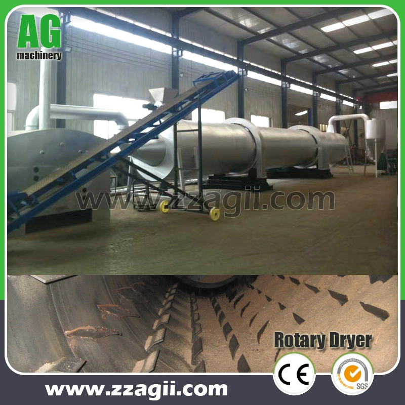 Superior Manufacturer Rotary Dryer for Sawdust Wood Shavings Maize Bran