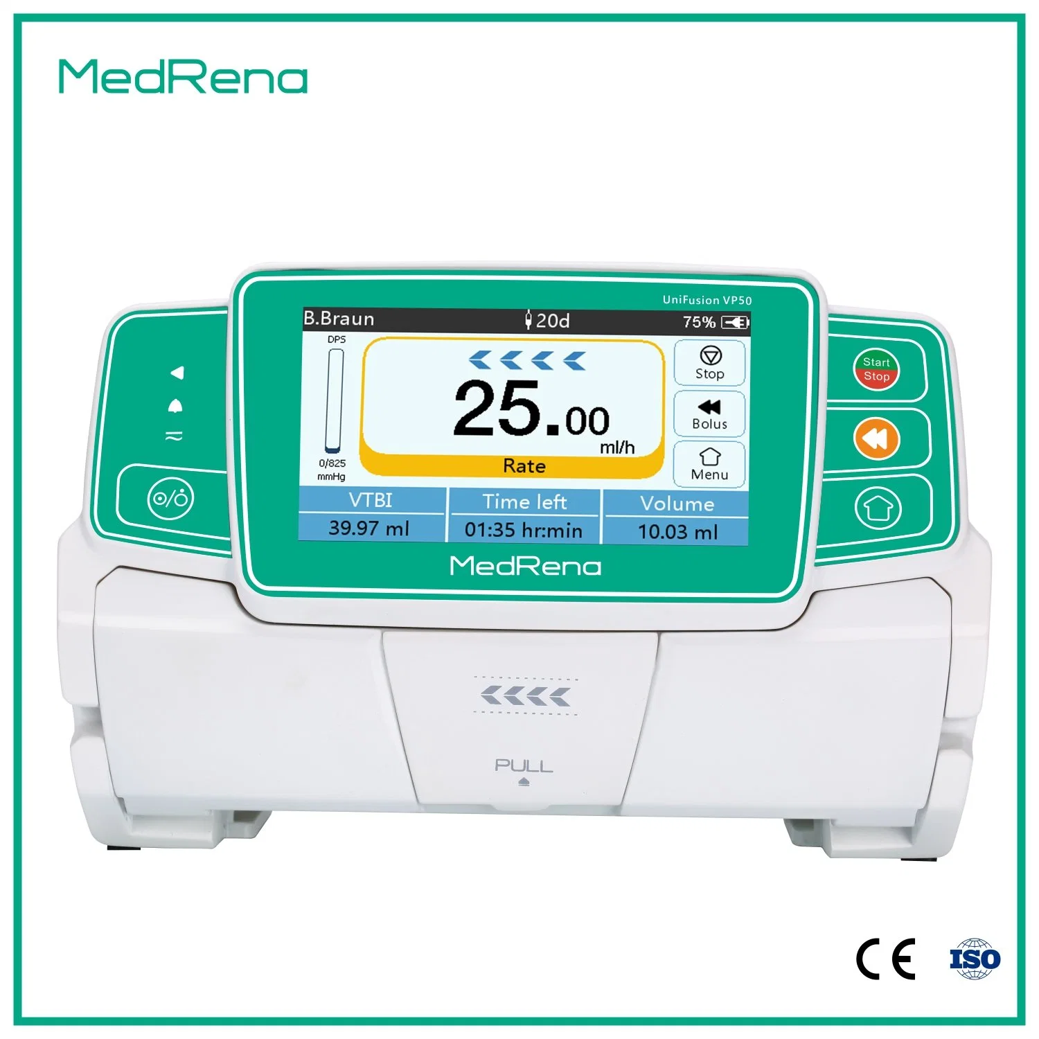 Good Performance High Safety Infusion Pump Human Use ICU NICU OR ER