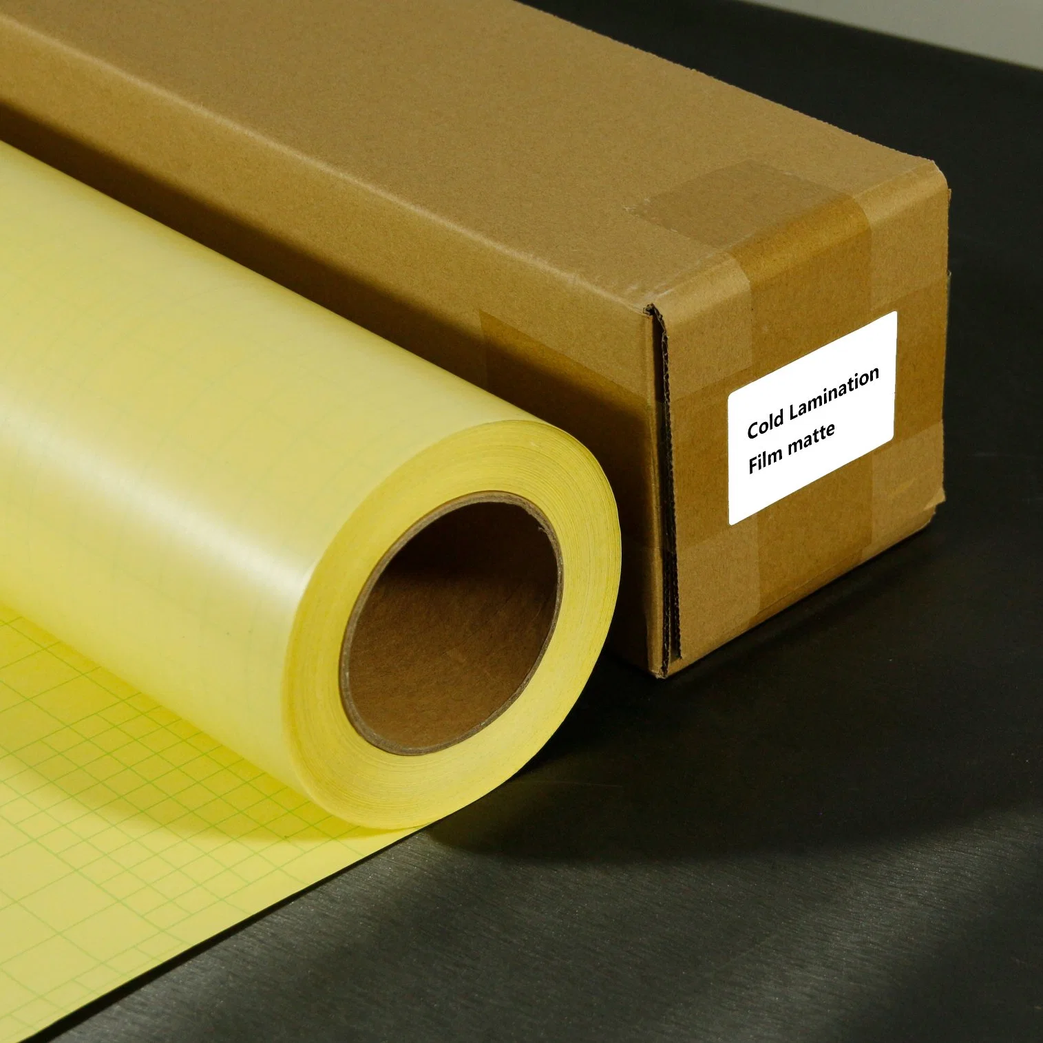 High-Quality Cold Lamination Film Permanent Adhesion, Glossy Finish, Suitable for PVC Printing