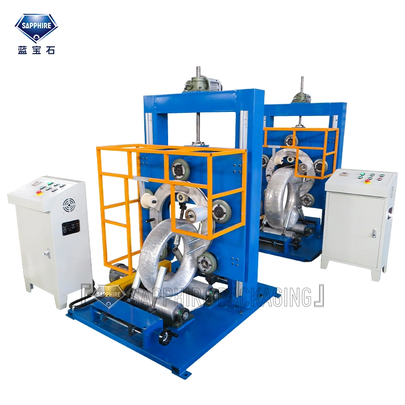 Factory Direct Vertical Ring Packing Machine Steel Belt/Tire/Welding Wire Packing Machine