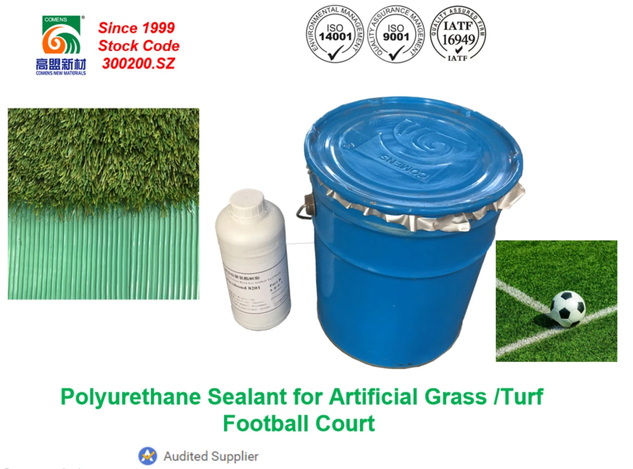 Weatherproof Waterproof Artificial Grass Glue Binder (Flexibond 8265)