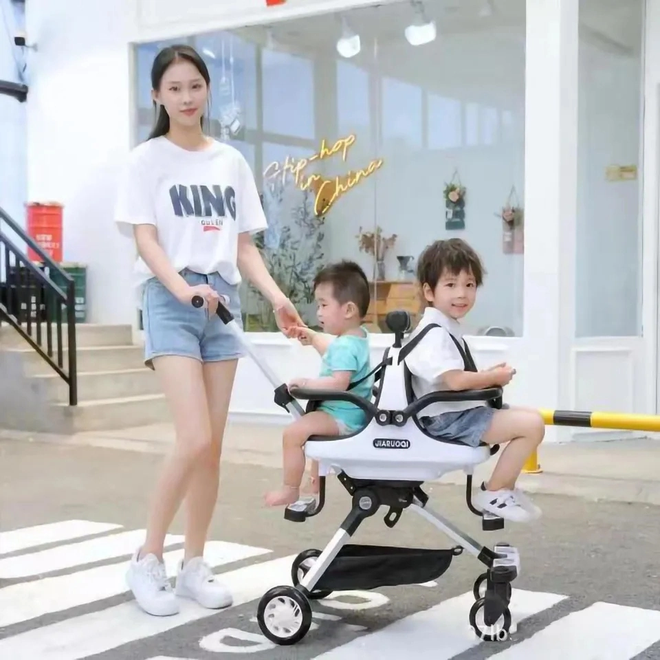 New Model Baby Walking Trolley Toy/Children Carrying Trolley for Baby Lightweight Foldable Toy Baby Carriage