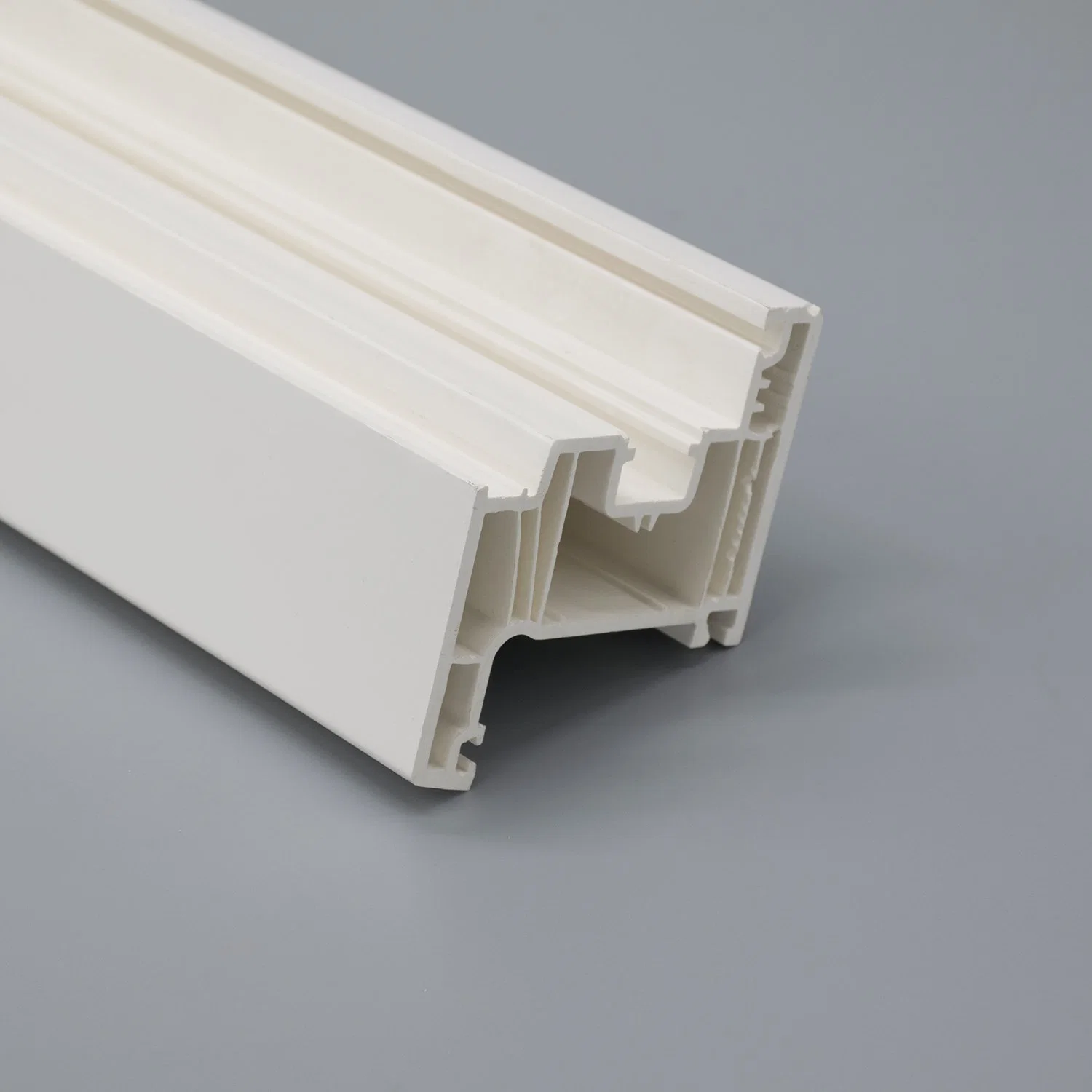 60 Series Branco/cor UPVC Perfis Perfil de plástico para a construção Buliding