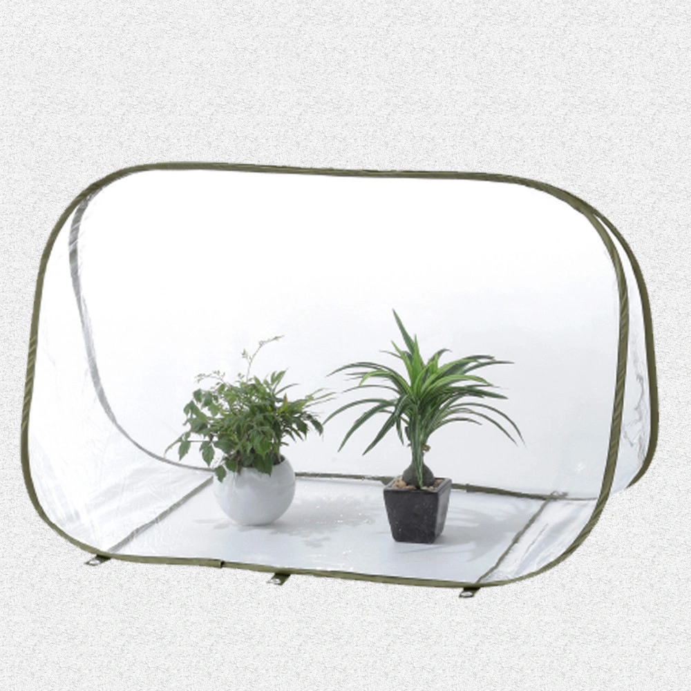 Supply Amazon Mini Greenhouse Clear Plastic Cover Flower House Portable Pop up Grow Tent for Outdoor Garden Plants