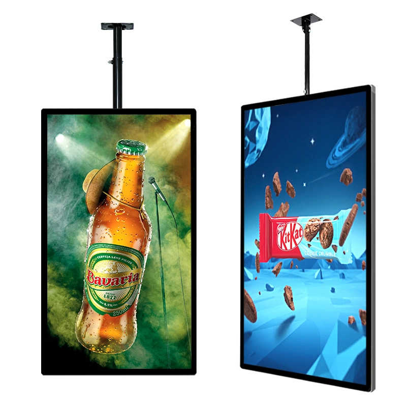 65 Inch Super Slim Android Network LCD Wall Indoor Wall-Mounted Android Affiliate Programs LCD Digital Signage Displays