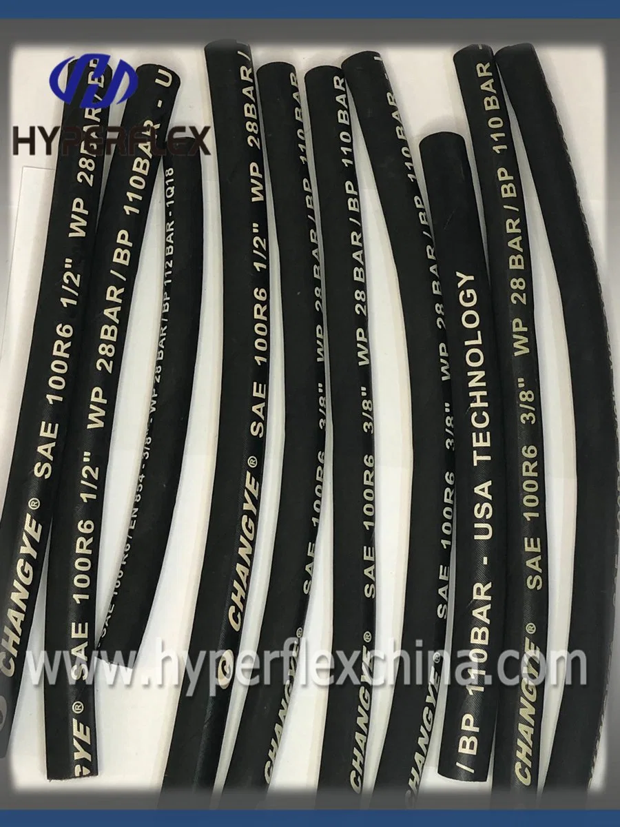 High quality/High cost performance  High Pressure Cloth Surface Hyperflex En 857 1SC Hydraulic Hose Rubber Hose/Flexible Hose